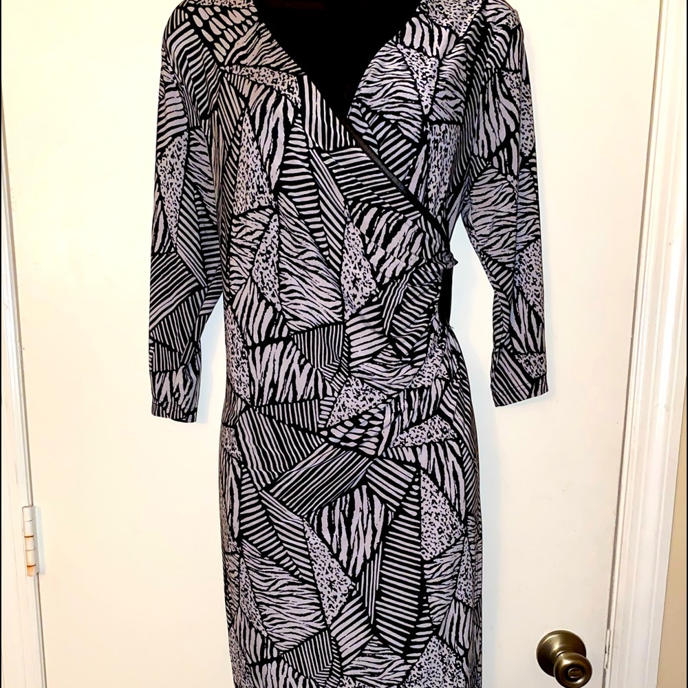 👗✨MLF GABRIELLE ZEBRA PRINT DRESS
